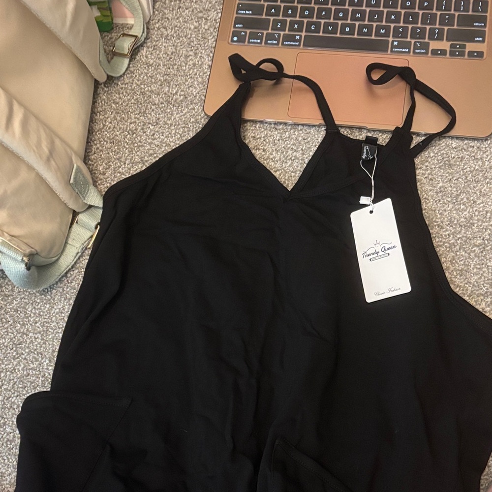 Black Halter jumpsuit